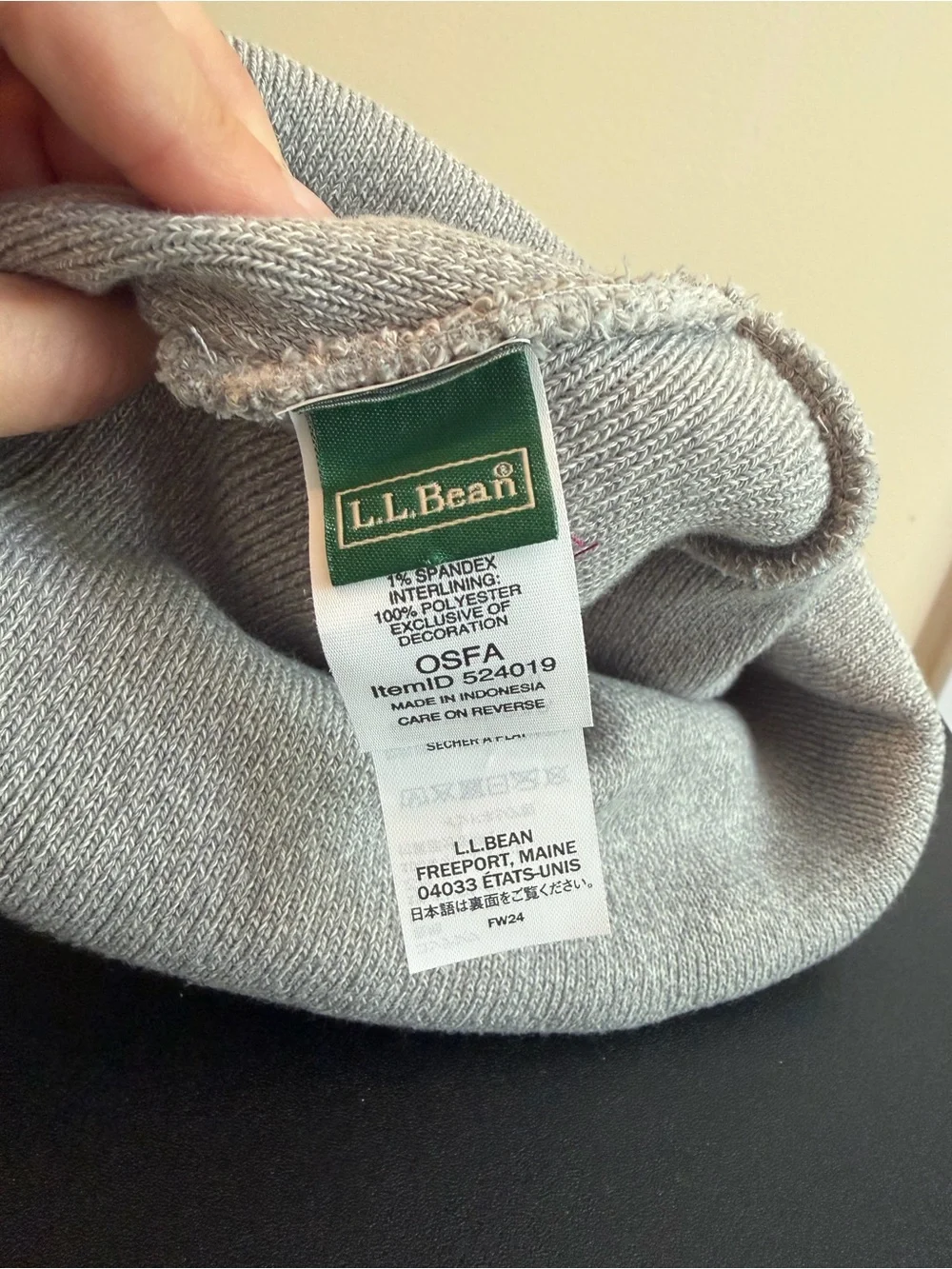 L.L. Bean stay warm